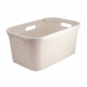 Basket Style Cream 45L 59x38x27cm