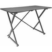 Gaming Desk for PC with Angular Ergonomic Edge Black 108460