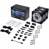 D30 PWM Reverse Airflow D-RGB 3 vnt. korpuso ventiliatoriai 120 mm