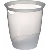 Durable 16L Transparent Trashcan (1701710400)