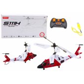 Remote Controlled RC Helicopter Gyroscope Syma S111H Red