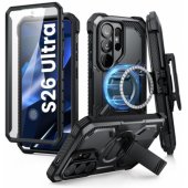 IBLSN ArmorBox Clip Mag MagSafe Galaxy S26 Ultra, juodas