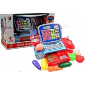 Cash Register With Barcode Scanner 21 Pieces