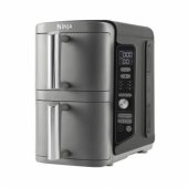 _6823600 Ninja SL400EU gruzdintuvė Dviguba 9.5 L 2470 W Karšto oro gruzdintuvė Juoda,