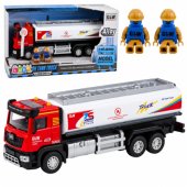 Metalinis autocisterna, inercinė, šviesos ir garsai, raudona ir balta, 1:40