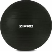 Zipro sprogimui atsparus gimnastikos kamuolys 65 cm juodas