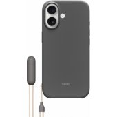 Beats Kickstand dėklas su MagSafe, skirtas iPhone 17, granito pilkos spalvos