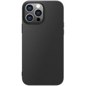 "Soft Matte dėklas iPhone 15" Juodas