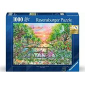 Ravensburger dėlionė Dreamy Bicycles in Amsterdam, 1000 detalių