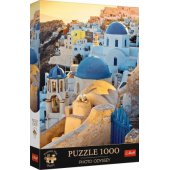Dėlionė - 1000 Premium Plus Oia miestas, Santorini Trefl 10853