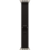 49mm Black/ Charcoal Trail Loop - S/ M - Natural Titanium Finish