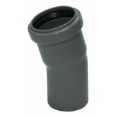 Magnaplast vidaus kanalizacijos alkūnė 15° HTB 50mm (10800)