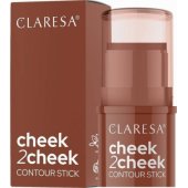 Claresa Cheek 2 Cheek bronzer stick 02 Milk Cho