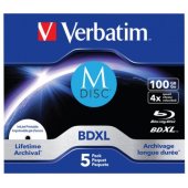 M-DISC BD-R 100GB 4x spausdinamas Jewel Case 5