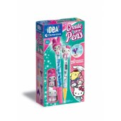 Idea Art Mini pieštukų gamykla Hello Kitty and Friends Clementoni 18433