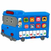 Electric Piano Educational For Toddlers Blue Bus
