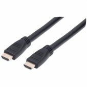 Manhattan Monitor cable HDMI/ HDMI V2.0 M/ M Ethernet CL3 10m bl