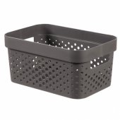 Curver daiktų laikymo krepšelis spintos organizatorius pilkas 4.5l CURVER uni
