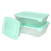 Food box set 2L+1L+0,5L Fresh&Go green
