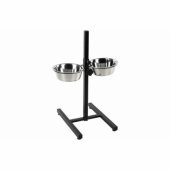 FLMG Statīvs ar Bļodām Suņiem "Otis" 2x21 cm 1.5 L, statīvs H-formas 1