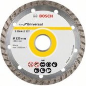 Bosch deimantinis diskas 125mm TURBO ECO (B2608615037)