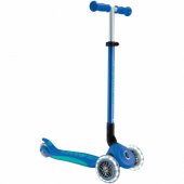 GLOBBER Primo Foldable Plus Lights (dark blue/ turquoise)