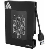 Aegis Padlock Fortress 2TB 2.5" juodas A25-3PL256-2000F