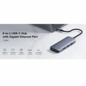 UH606 Hub USB-C 4K 60Hz HDMI