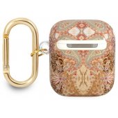 GUA2HHFLD Case for AirPods 1 / 2 Gold Paisley