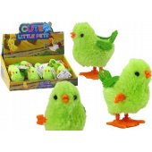 Jumping Chicken Toy Wind-Up Figurine Green