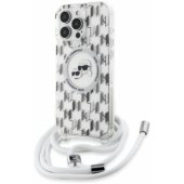 IML Crossbody monograminis Karl ir Choupette Head MagSafe iPhone 16 Pro