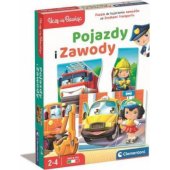 Clementoni Mokykis žaisdamas. Transporto priemonės ir profesijos