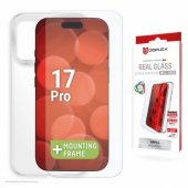 iPhone 17 Pro tikro stiklo ekrano apsauga + dėklas