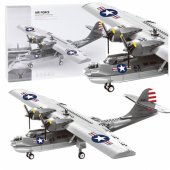 Konstruktoriaus kaladėlės lėktuvas PBY-5A Catalina, 364 dalys