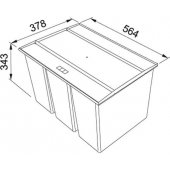 Easy Sort 60 3 x 14,5 L 121.0494.192