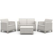 Scandi Forma 2 Seater Set Pebble Grey / Light Beige