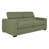 Sofa bed KINGSTON 3-seater 198x96xH76/ 94cm, light green