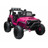 Jeep JC666 Electric Ride On Car Rose Painted