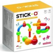 Magformers magnetinės kaladėlės Stick-O Basic, 10 dalių (005-901001)