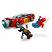 76336 Spider-Man Car VS Venomized Wolverine