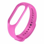 Silikoninis dirželis Xiaomi Mi Band serijai 3/ 4/ 5/ 6/ 7, rožinis