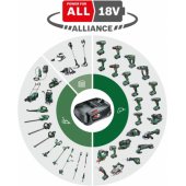 Akumuliatorinis smūginis gręžtuvas UniversalImpact 18V-60 (žalias/ juodas, 2x Li