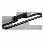 Towel Holder Black 40x5cm