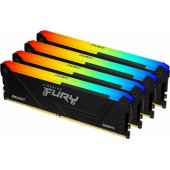 Fury Beast RGB Black 4x32GB DDR4 3600MHz DIMM KF436C18BB2AK4/ 128