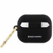 Silikoninis 3D kačiuko galvos „AirPods Pro“ dėklas, juodas
