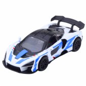 Sports Car Metal Drive Opening Doors White 1:32