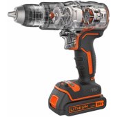 Black&Decker BL188KB - black / orange - case, 2x Li-ion battery 1.5Ah