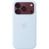 iPhone 18 Pro Max Silicone Case with MagSafe Crisp Blue