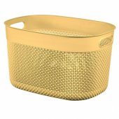Basket Filo Yellow18L 38x28x22cm