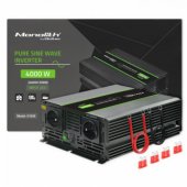 Qoltec Monolith maitinimo adapteris/ inverteris Auto 4000 W Juodas